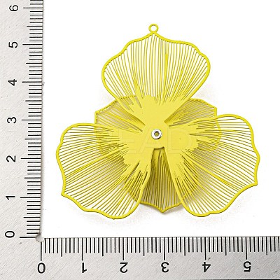 Spray Printed 430 Stainless Steel Big Pendants STAS-P359-02C-1