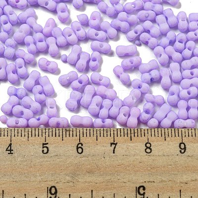 Macaron Color Opaque Frosted Glass Seed Beads SEED-K009-12B-14-1