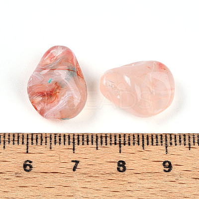 Transparent Acrylic Beads X1-TACR-T028-44B-1