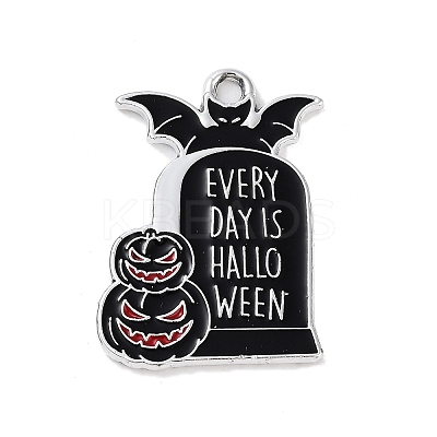 Halloween Alloy Enamel Pendants LS-FIND-B036-03D-1