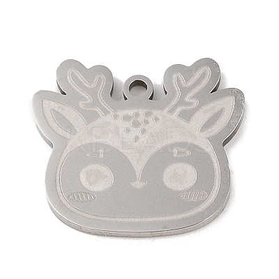 Non-Tarnish 201 Stainless Steel Pendants STAS-C095-21P-1