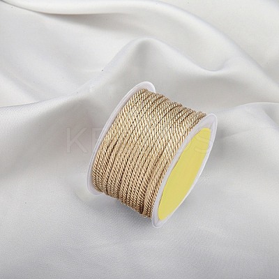 Polyester Milan Cord for DIY Jewelry Craft Making OCOR-F011-D16-1