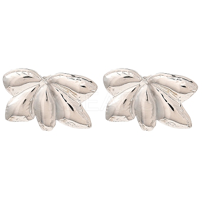 Non-Tarnish 304 Stainless Steel Stud Earrings for Women LS-EJEW-E291-04P-1