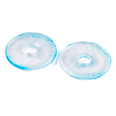Natural Calcite Dyed Pendants G-B083-01A-03-1