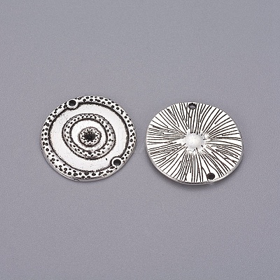Tibetan Style Links/Connectors LS-TIBEP-EA300YKG-AS-FF-1