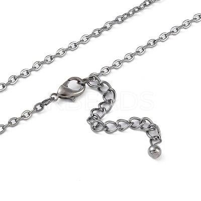 Alloy Star Tassels Pendant Necklace LS-NJEW-M221-02B-1