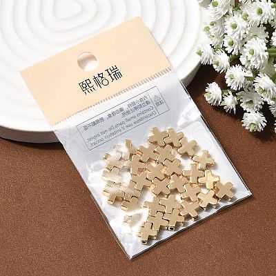 SHEGRACE Brass Beads XGR0110G-128G-1