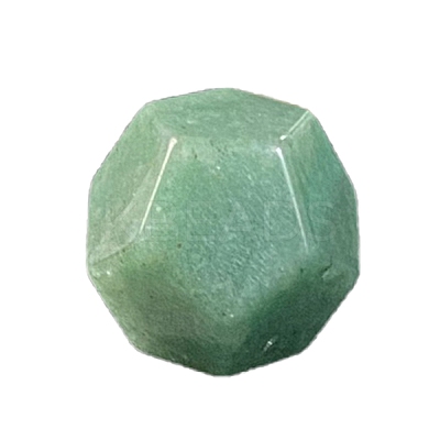 Natural Green Aventurine Polygon Figurines Statues for Home Desk Decorations PW-WG17072-22-1
