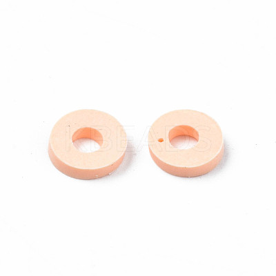 Handmade Polymer Clay Beads Strands CLAY-R089-6mm-033-1