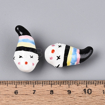 Handmade Porcelain Beads PORC-N012-01A-1