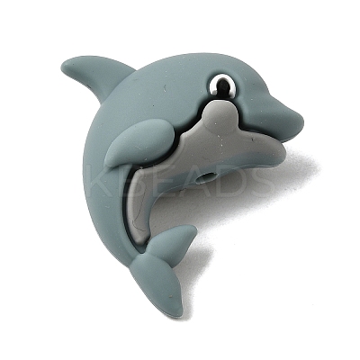 Marine Theme Silicone Beads SIL-D013-01D-1