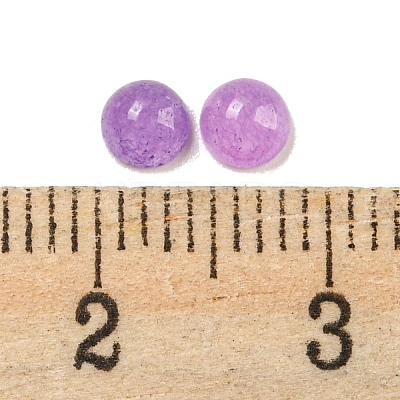 Natural White Jade Dyed Cabochons G-H309-03-16-1
