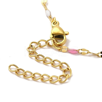 304 Stainless Steel Anklet LS-AJEW-B026-02G-1