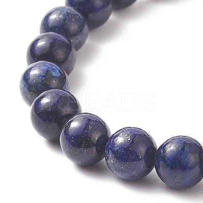 5Pcs 5 Style Natural & Synthetic Mixed Gemstone & Lampwork Evil Eye Beaded Stretch Bracelets Set for Women BJEW-TA00234-1