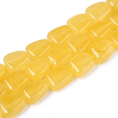 Natural White Jade Beads Strands G-N354-02A-07-1