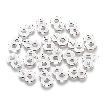 Tarnish Resistant 201 Stainless Steel Charms LS-STAS-F175-01P-8-1