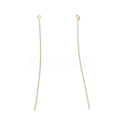 Brass Eye Pins KK-I702-49G-1