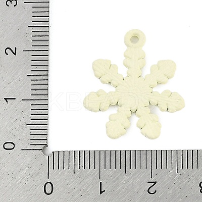 Christmas Theme Spray Painted Alloy Enamel Pendants ENAM-Z020-01F-1