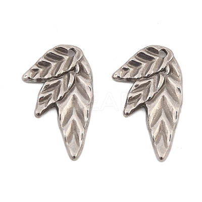 304 Stainless Steel Pendants STAS-B099-02P-1