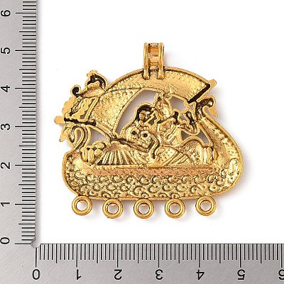 Tibetan Style Alloy Chandelier Component Links FIND-C060-060A-AG-1