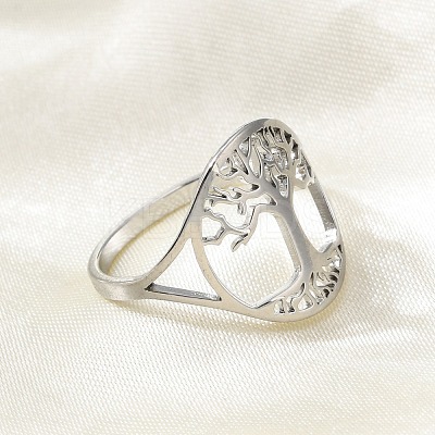 Non-Tarnish 304 Stainless Steel Rings RJEW-P080-03P-1