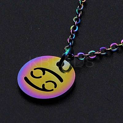 201 Stainless Steel Pendants Necklaces LS-NJEW-S105-JN627-4-1