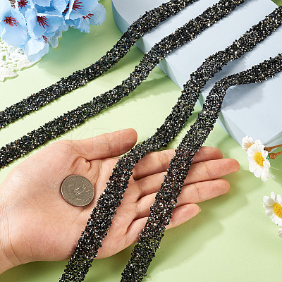 5M Glitter Resin Hotfix Rhinestone DIY-TA0011-25B-1