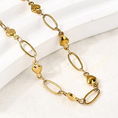 304 Stainless Steel Link Bracelets BJEW-A044-03C-G-1