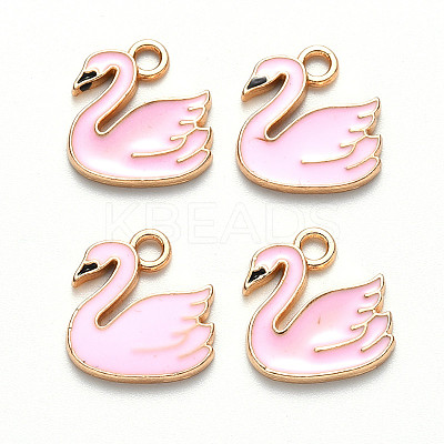 Alloy Enamel Charms X-ENAM-S121-069C-1