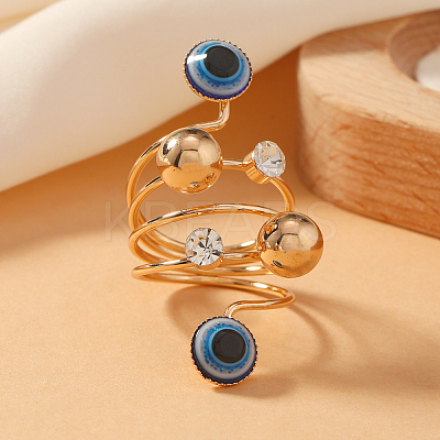 Fashionable Lady's Evil Eye Ring VX9344-1