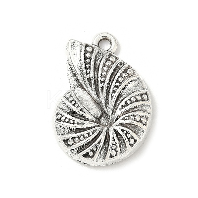Marine Organism Tibetan Style Alloy Pendants FIND-B050-33AS-09-1