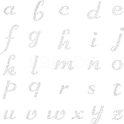 Glitter Hotfix Rhinestone(Hot Melt Adhesive On The Back) DIY-FG0001-43-1