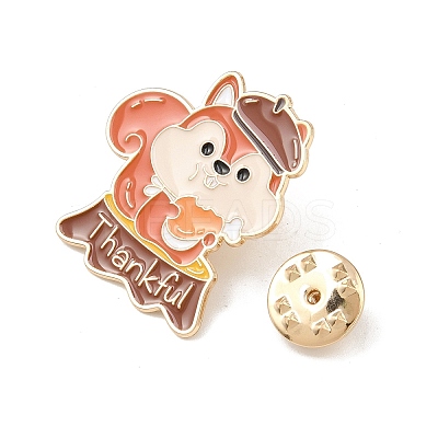 Thanksgiving Day Enamel Pin LS-JEWB-K030-03D-KCG-1