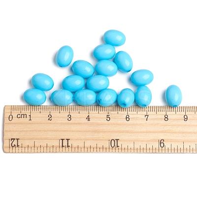 Opaque Acrylic Beads SACR-R828-05-1