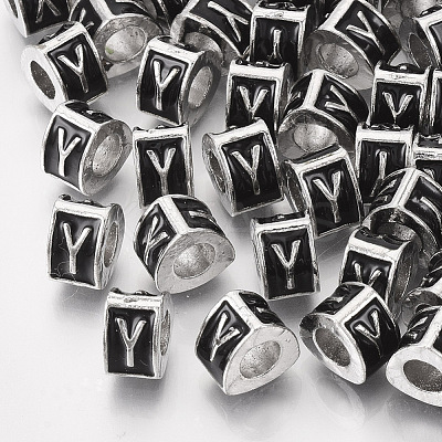 Alloy European Beads X-MPDL-S038-09Y-1