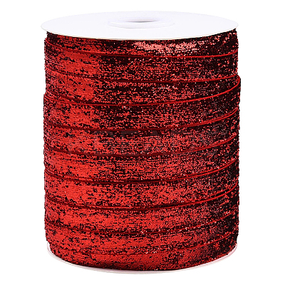 1 Roll Glitter Sparkle Ribbon SRIB-CY0001-19C-1