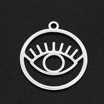 Non-Tarnish 201 Stainless Steel Pendants STAS-N090-LA005-1-1