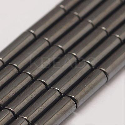 Grade AA Magnetic Synthetic Hematite Bead Strands G-P258-13-B-1