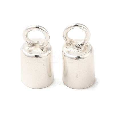 925 Sterling Silver Cord Ends LS-STER-F032-09S-3mm-1