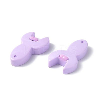 Opaque Resin Cabochons CRES-P023-05G-1