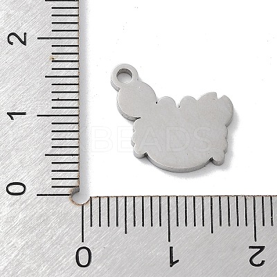 304 Stainless Steel Enamel Charms STAS-P339-18P-02-1