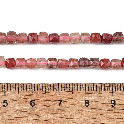 Natural Andesine Feldspar Beads Strands G-D103-C03-1