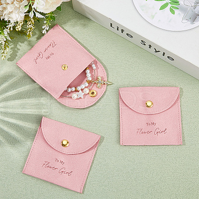 10Pcs Velvet Pouches with Snap Button ABAG-SP0001-42C-1