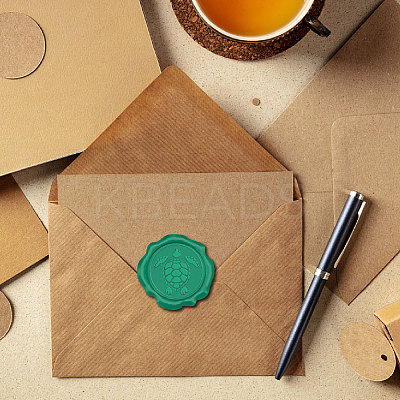 100Pcs Adhesive Wax Seal Stickers DIY-CP0010-54D-1