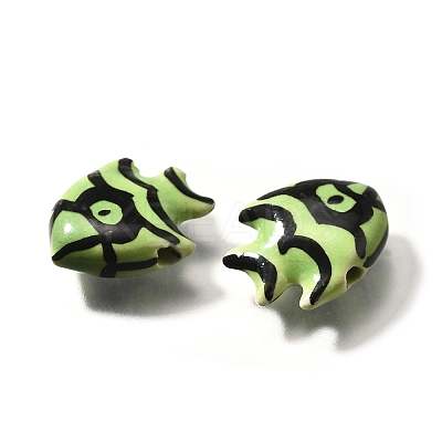 Handmade Porcelain Beads PORC-S002-02E-1