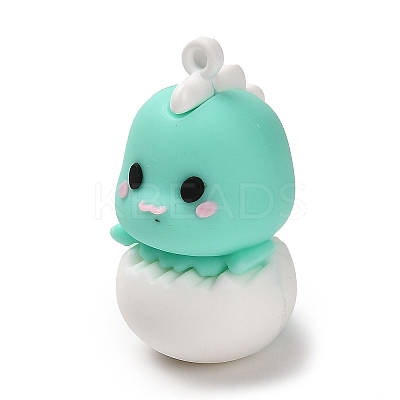 Cartoon PVC Plastic Pendants LS-KY-D018-03B-1