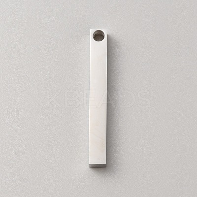 304 Stainless Steel Pendants LS-STAS-WH0043-18P-1