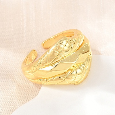 Brass Cuff Open Rings KK-CBA5A76-06G-03-1