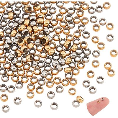 304 Stainless Steel Spacer Beads STAS-UN0005-11-1
