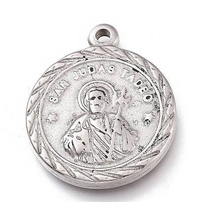 Non-Tarnish 304 Stainless Steel Pendants LS-STAS-Z017-05P-1